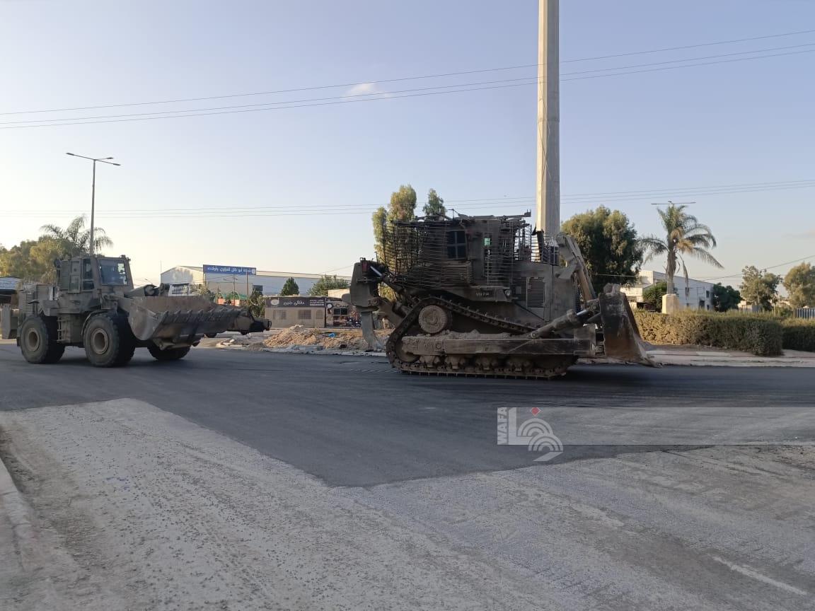 قوات الاحتلال الإسرائيلي تقتحم مدينة طولكرم (تصوير: وفا عواد/وفا)